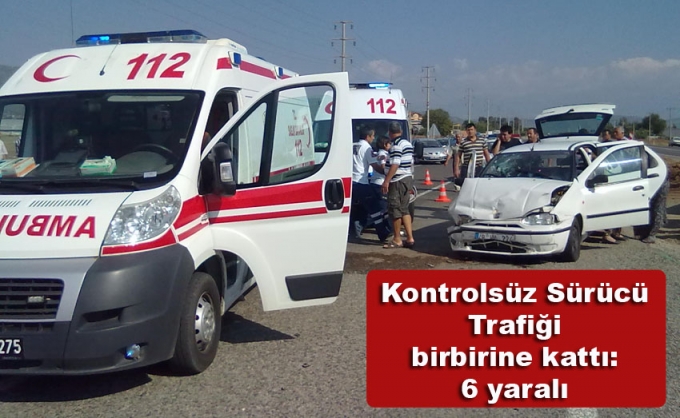 Fethiye’de trafik kazası: 6 yaralı