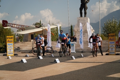 Dağ Bisikletleri Fethiye'de Şehre İndi