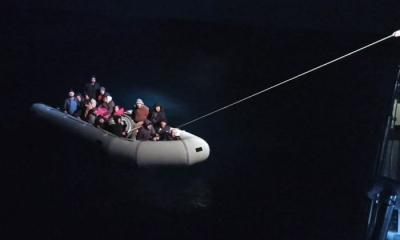 Fethiye açıklarında 16 düzensiz göçmen kurtarıldı