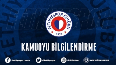 Fethiyespor'da 4 futbolcuda Coronoavirüs Tespit Edildi